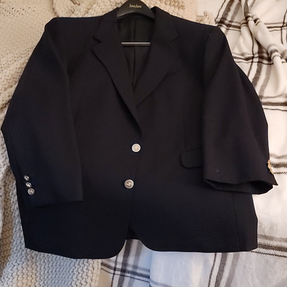Jaeger Gold Button Blazer